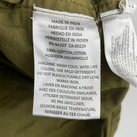 CAT Utility Long Sleeve Shirt - Olive Green - Size L - Picture 7 of 8